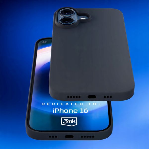 Etui na Apple iPhone 16 - 3mk HARDY Silicone MagCase Graphite zdjęcie 9