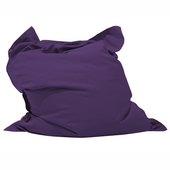 Pufa worek 140 x 180 cm fioletowy