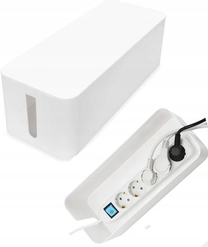 POJEMNIK ORGANIZER NA KABLE PUDEŁKO LISTWY KABLI L na Arena.pl