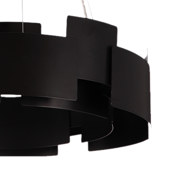 LAMPA WISZĄCA TORINO BLACK 24W LED zdjęcie 4
