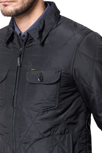LEE QUILTED JACKET BLACK REGULAR FIT L87FWA01 M na Arena.pl