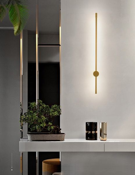 Nowoczesna lampa ścienna LIZBONA II kinkiet LED12W 90cm Wobako zdjęcie 9