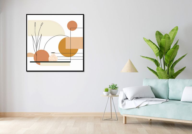 Plakat 100x100cm Terrakotowy Krzyk zdjęcie 4