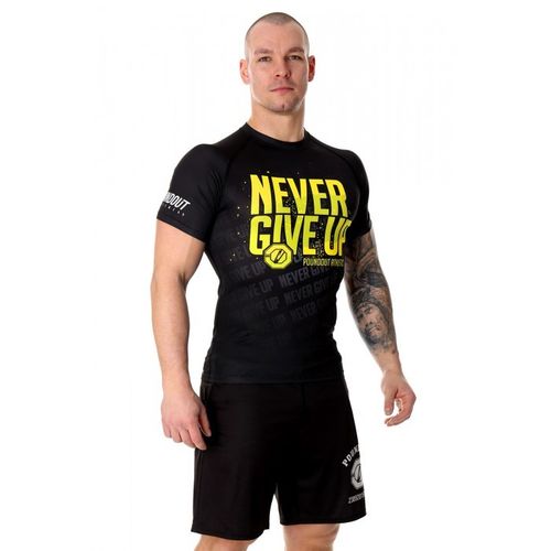Poundout rashguard NEVER GIVE UP Rozmiar - S na Arena.pl