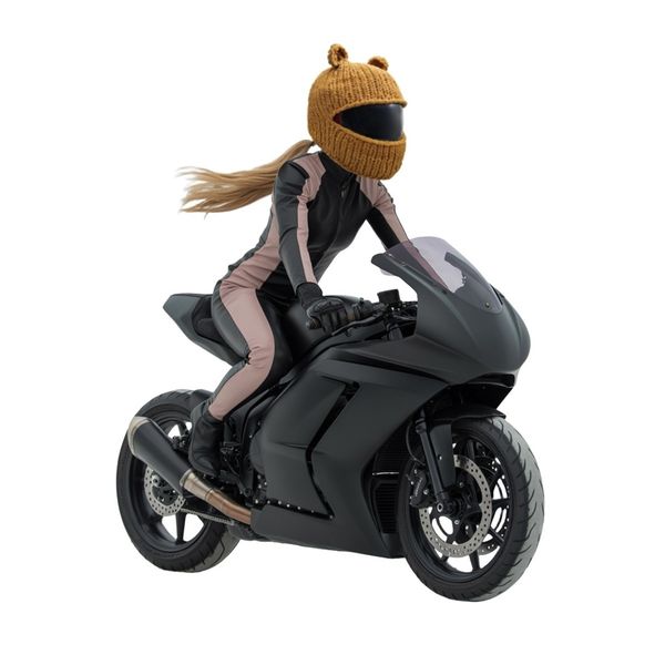 Czapka na kask Bear Rider zdjęcie 13