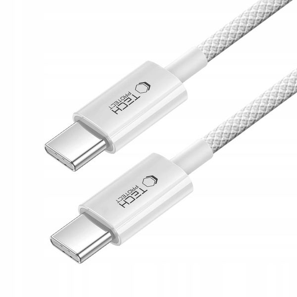 DŁUGI KABEL 200CM USB-C TYPE-C - SZYBKI / WZMOCNIONY / PLECIONY - 60W zdjęcie 2