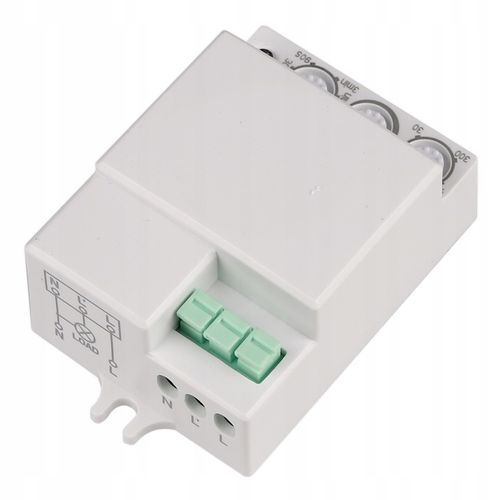 Czujnik RUCHU zmierzchu LED sensor MIKROFALOWY na Arena.pl