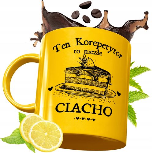 Złoty Kubek Premium Dla Korepetytora Prezent Z Nadrukiem Ze Zdjęciem na Arena.pl