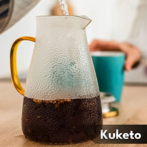 DZBANEK DO HERBATY szklany ZAPARZACZ Z SITEM FILTREM Kuketo Maiden na Arena.pl