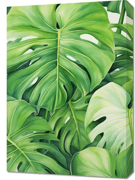 Obraz 50x70cm Tajemnice Liści zdjęcie 1