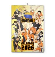 Kalendarz Haikyuu!! 2026 A3