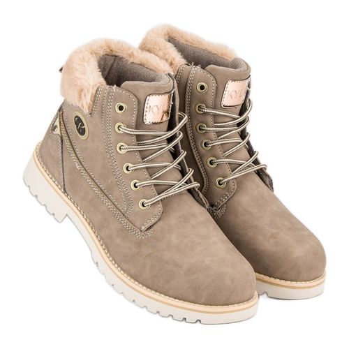 Brązowe Traperki r.39 na Arena.pl