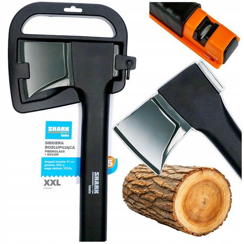 SIEKIERA rozłupująca do łupania do drewna ostrze XXL 97cm 2,65kg +OSTRZAŁKA na Arena.pl