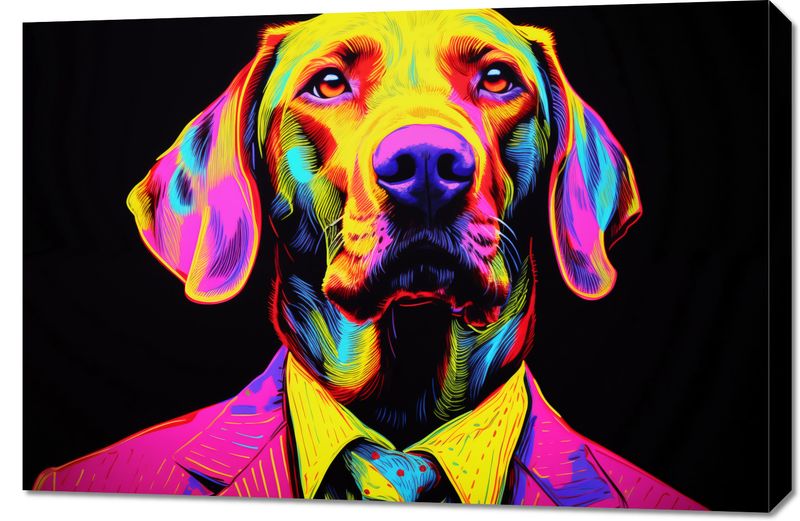 Obraz 90x60cm Barwna Osobowość zdjęcie 1