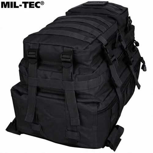 Plecak wojskowy taktyczny militarny Mil-Tec Large Assault Pack 36 l Black na Arena.pl