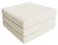 MATERAC PUFA FOTEL rozkładany składany turystyczny 192/64/8cm EKRI sztruks