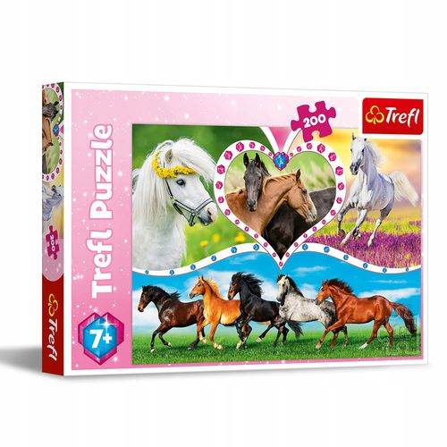 Puzzle 200 Piękne Konie 13248 na Arena.pl