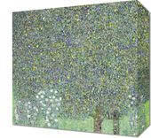 Obraz 30x30cm Rosebushes under the Trees, Klimt Vintage