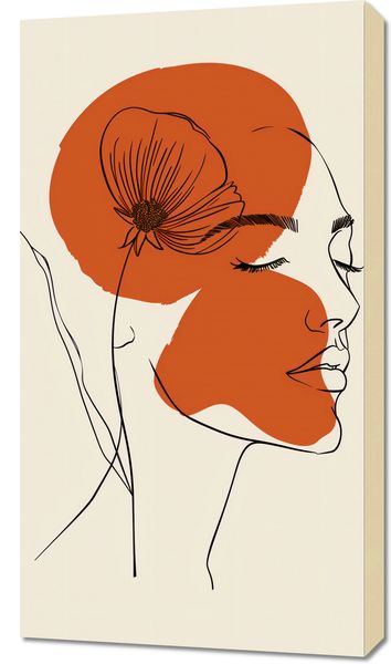 Obraz 50x90cm Ciepło Kwiatu zdjęcie 1