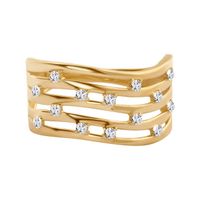 Złoty pierścionek Staviori