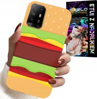 ETUI DO OPPO RENO 5Z / A94 5G - CASE BURGER CHEESEBURGER OBUDOWA PREZENT