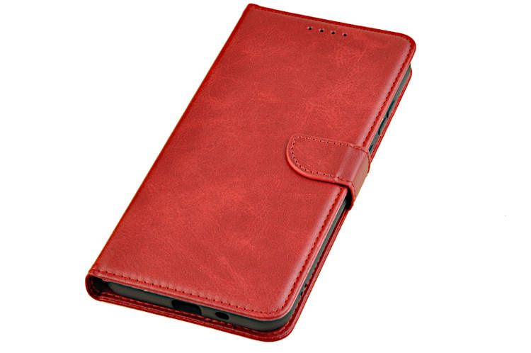 Etui portfel Wallet do Nokia C21 czerwony zdjęcie 2