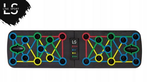 DESKA DO POMPEK WIELOFUNKCYJNA SOLIDNA TRENING SIŁA LINESPORT WSZECHSTRONNA na Arena.pl