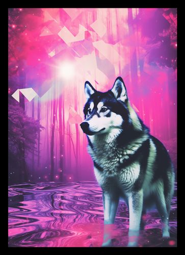 Plakat 21x29,7cm Wilczy Duch na Arena.pl