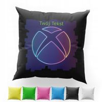 POSZEWKA Z NADRUKIEM BAWEŁNIANA 40x40CM - XBOX KONSOLA