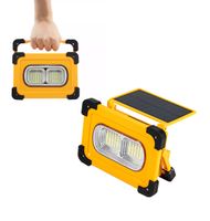 LAMPA ROBOCZA WARSZTATOWA HALOGEN NAŚWIETLACZ LED SOLARNA GŁOŚNIK BLUETOOTH