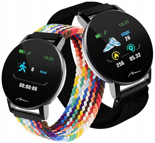 Smartwatch niktrade 206355351 czarny na Arena.pl