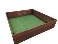 Warzywniak impregnowany, zielnik,inspekt skrzynia drewniana 120x120x27