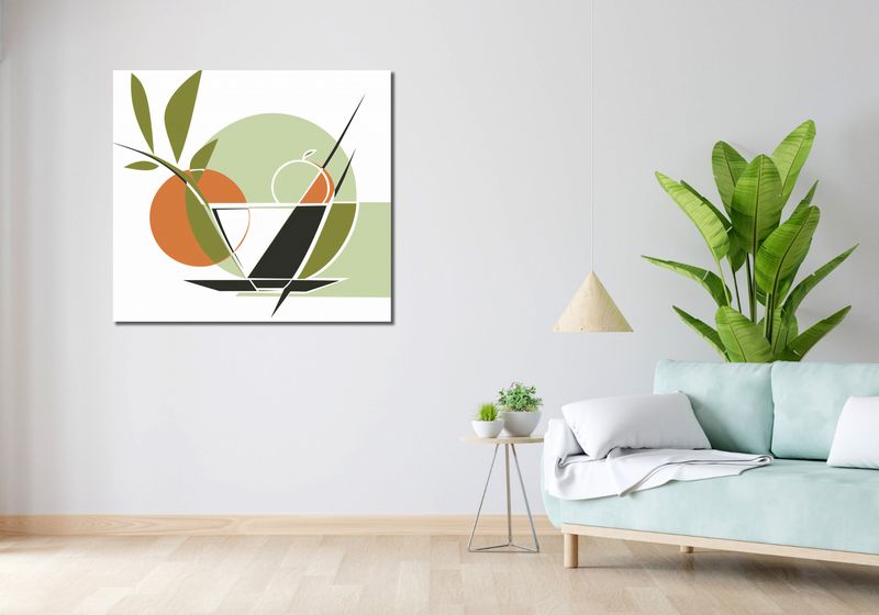 Obraz 100x90cm Owocowa Herbata zdjęcie 2