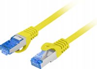 Kabel Ethernet RJ45 LAN kat.6A SFTP LSZH 10m żółt