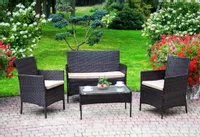 Zestaw kawowy na taras balkon Rodos technorattan