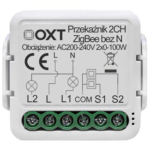 Sterownik Smart Home OXT 2 obwody ZigBee Home Assistant na Arena.pl