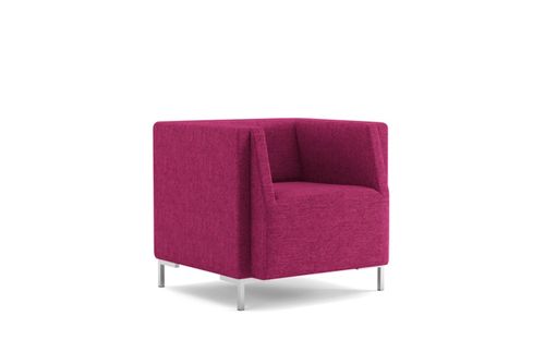 Fotel Fleck różowy na Arena.pl