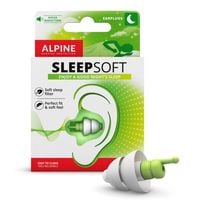 Zatyczki stopery do spania komfort i cisza podczas snu Alpine SleepSoft