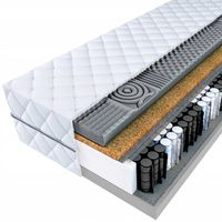 Materac kieszeniowy z kokosem 140x200 PRESTIGE KOKOS profilowany