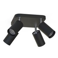 Sufitowa lampa ruchoma Eye Spot 6022 plafoniera czarna do kuchni