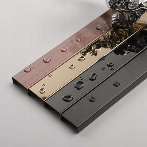 LISTWA ZŁOTA DEKORACYJNA DO PŁYTEK C 2cm x 270cm GOLD na Arena.pl