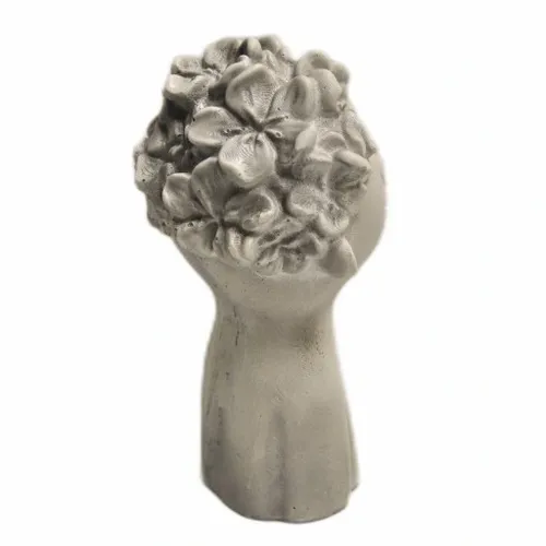 MAŁA FIGURKA GIPSOWA GŁOWA OZDOBA DO OGRODU DOMU NA PREZENT PODARUNEK na Arena.pl