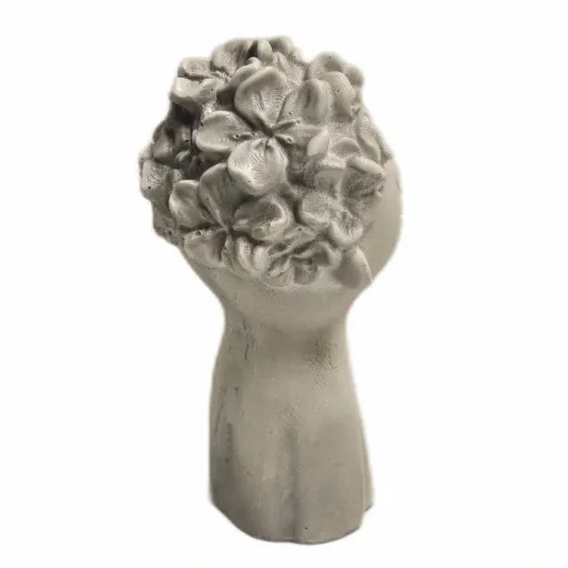 MAŁA FIGURKA GIPSOWA GŁOWA OZDOBA DO OGRODU DOMU NA PREZENT PODARUNEK zdjęcie 8