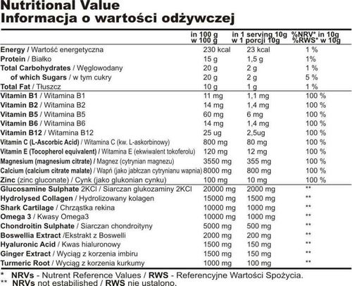 GenLab - Super Flex Therapy - 300 g cytrusowy na Arena.pl
