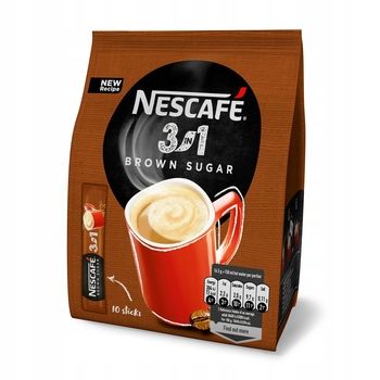 18x 165g NESCAFÉ 3in1 Brown Sugar napój kawowy KARTON na Arena.pl