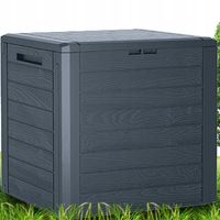 Prosperplast Skrzynia ogrod. WOODEBOX antracytowy