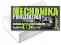 Wizytówki firmowe Foliowane 1000 szt DUŻY WYBÓR WZORÓW MECHANIKA POJAZDOWA