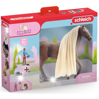 SCHLEICH ZESTAW LEO & ROCKY KOŃ DO STYLIZACJI