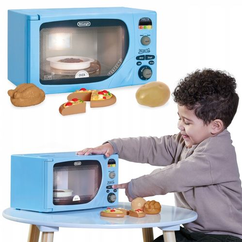 KUCHENKA MIKROFALOWA MIKROFALÓWKA DLA DZIECI DŹWIĘK ŚWIATŁO DELONGHI 30 CM na Arena.pl
