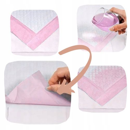 PODKŁADY HIGIENICZNE MATY DLA PSA PSOW NAUKA SIKANIA CHLONNE 60x40 cm 100sz na Arena.pl